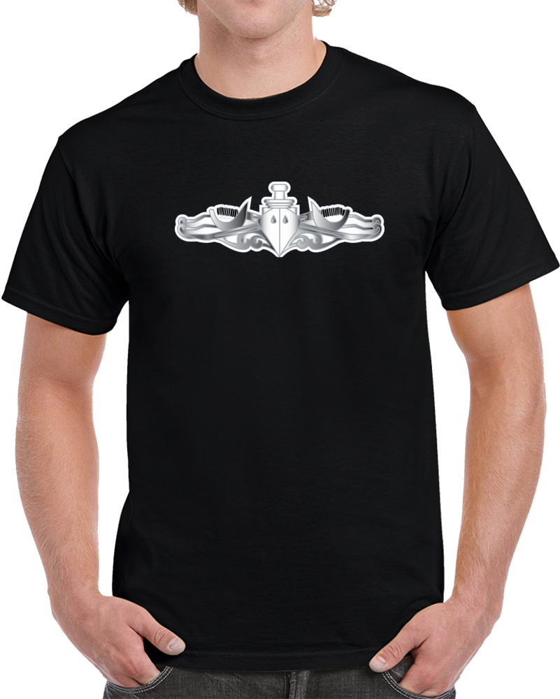 Navy - Surface Warfare Badge - Silver Wo Txt X 300 T Shirt