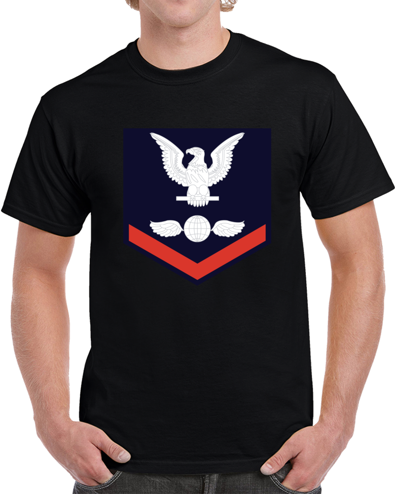 Rank Insignia - Us Navy - E4 - Aviation Electricians Mate (em) - Rate - Rank - Po3 Wo Txt X 300 T Shirt