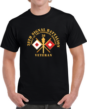Load image into Gallery viewer, Army - 38th Signal Bn W  Br - Voice Of The Pershing Missiles W Bn Num - Veteran X 300 T Shirt

