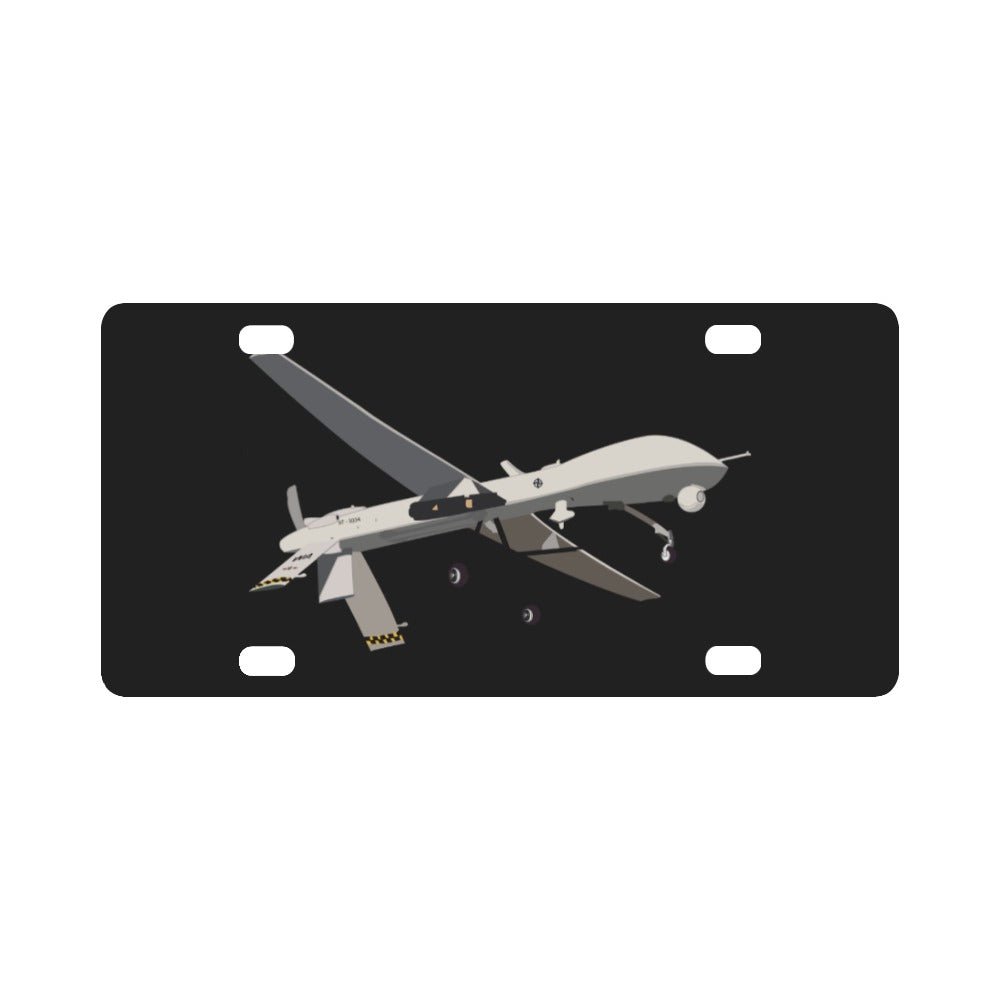 Aircraft - MQ1 - Predator Classic License Plate