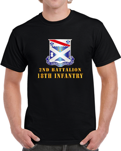 Army - 2nd Bn 18th Inf W Dui Classic T Shirt