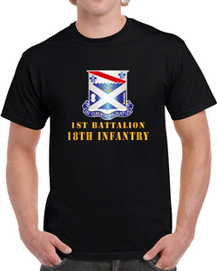 Army - 1st Bn 18th Inf W Dui Classic T Shirt