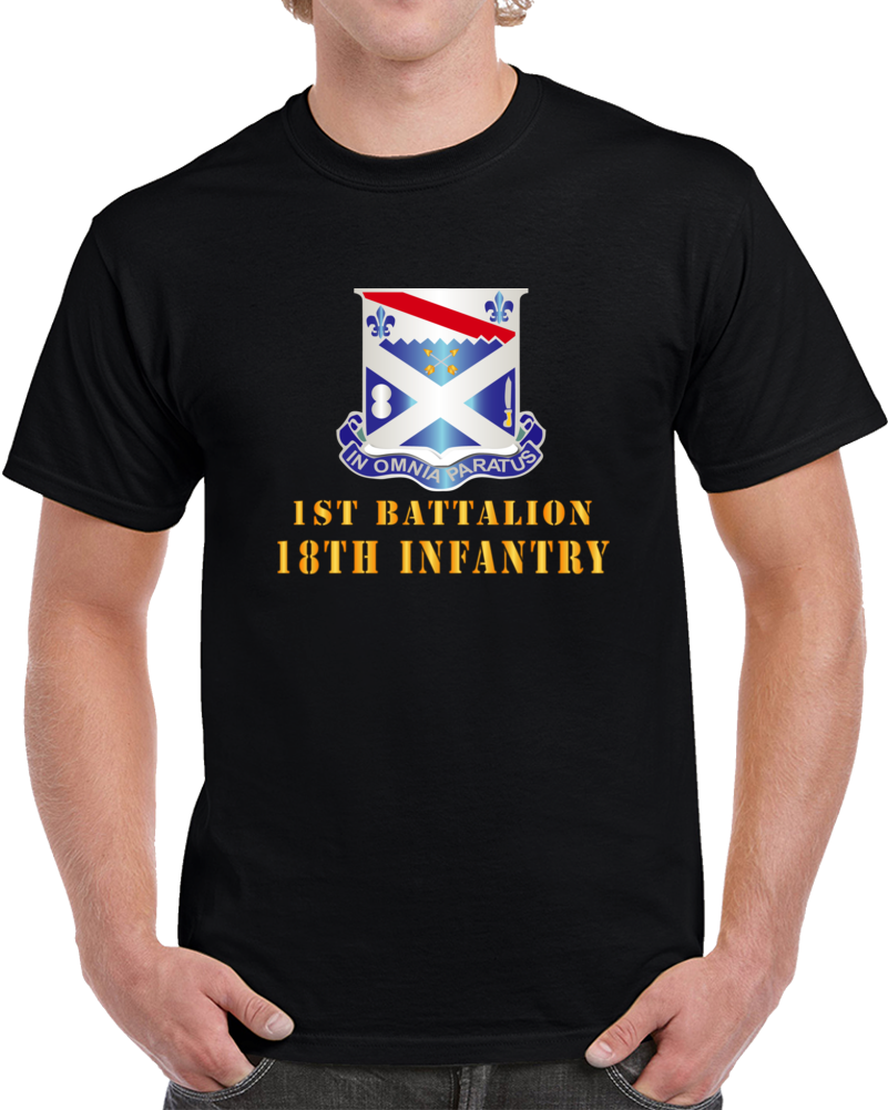 Army - 1st Bn 18th Inf W Dui Classic T Shirt
