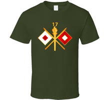 Load image into Gallery viewer, Army - 17th Signal Battalion W Unit Number - Branch Wo Txt Classic T Shirt
