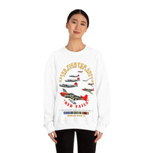 Load image into Gallery viewer, Unisex Heavy Blend Crewneck Sweatshirt - Army - AAC - 332nd Fighter Group - Red Tails - Protect Force
