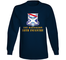Load image into Gallery viewer, Army - 1st Bn 18th Inf W Dui Long Sleeve
