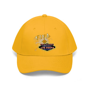 Twill Hat - Viva - Las Vegas - City - Hat - Direct to Garment (DTG) - Printed