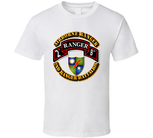 SOF - 2nd Ranger Battalion - Airborne Ranger T Shirt