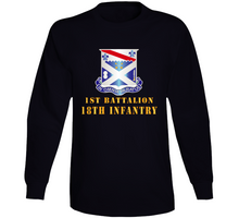 Load image into Gallery viewer, Army - 1st Bn 18th Inf W Dui Long Sleeve
