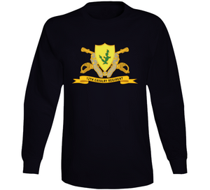 Army  - 12th Cavalry Regiment W Br - Ribbon Long Sleeve