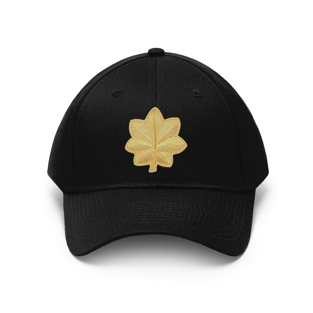 Twill Hat - Army - Major - MAJ - wo Txt - V1