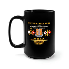 Load image into Gallery viewer, Black Mug 15oz - Army - 44th Signal Bn  - 31M  - US Army - Veteran - Ettlingen GE X 300
