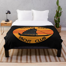 Load image into Gallery viewer, Vietnam - Tonkin Gulf - Yacht Club Throw Blanket
