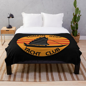 Vietnam - Tonkin Gulf - Yacht Club Throw Blanket