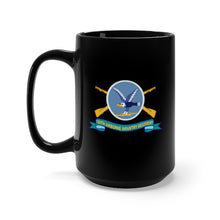 Load image into Gallery viewer, Black Mug 15oz - Army - 188th Airborne Infantry Regiment w Br - SSI - Ribbon X 300
