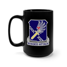 Load image into Gallery viewer, Black Mug 15oz - Army - 188th Infantry Regiment - DUI wo Txt X 300
