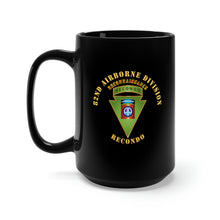 Load image into Gallery viewer, Black Mug 15oz - Army - Recondo - 82nd Airborne Division wo DS X 300
