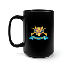 Load image into Gallery viewer, Black Mug 15oz - 67th Infantry Brigade w Br - DUI - Ribbon X 300

