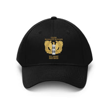 Load image into Gallery viewer, Twill Hat - Army - Emblem - Warrant Officer - CW2 - Retired - Embroidery
