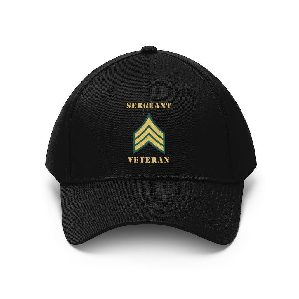 Army - Sergeant - SGT - Veteran - Hats