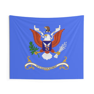 Indoor Wall Tapestries - 5th Aviation Regiment - Regimental Colors Tapestry