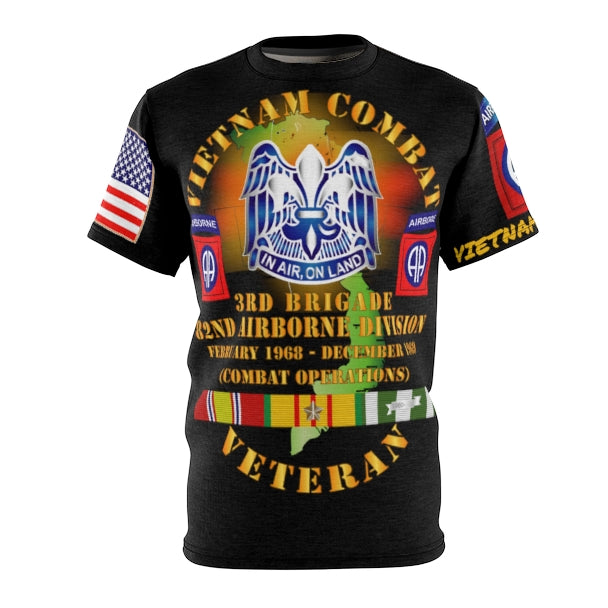 All Over Printing - Vietnam Combat Veteran with 3rd Brigade,  82nd Airborne Division