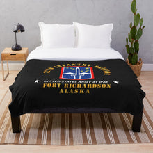 Load image into Gallery viewer, Army - 172nd In Bde - Ft Richardson AK X 300 Throw Blanket
