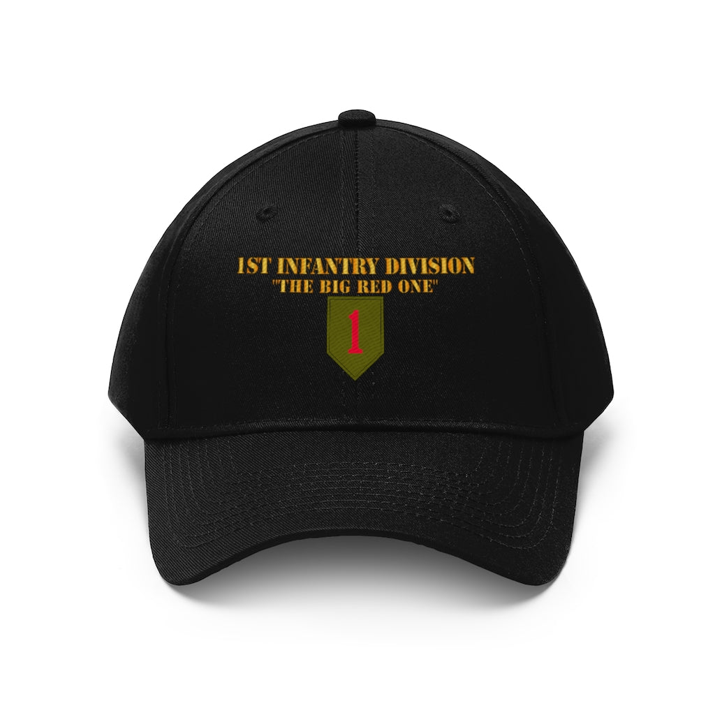 Twill Hat - Army - 1st Infantry Division 