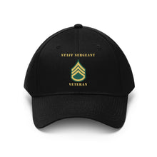 Load image into Gallery viewer, Army - Staff Sergeant - SSG - Veteran - Hats
