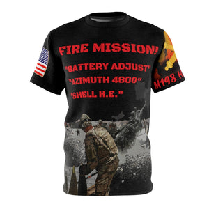 All Over Printing - Army - M198 Howitzer - Artillery - Fire Mission