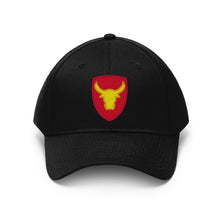 Load image into Gallery viewer, Twill Hat - Army - 12th Infantry Division without Text - Embroidery
