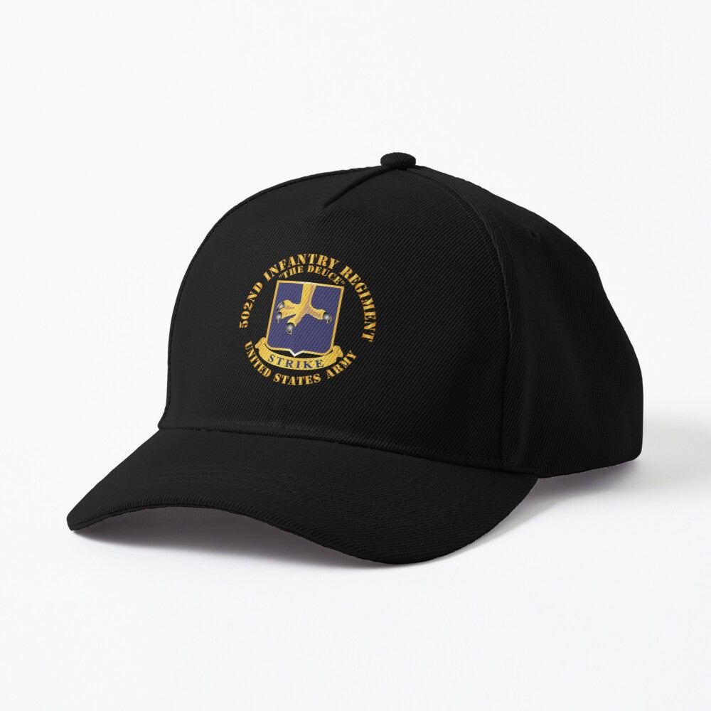 Baseball Cap - Army - 502nd Infantry Regt - DUI - The Deuce - Film to Garment (FTG)