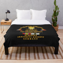 Load image into Gallery viewer, Army - 3rd Sqdn 12 Cav - 3rd AD - Budingen Germany Cold War Throw Blanket
