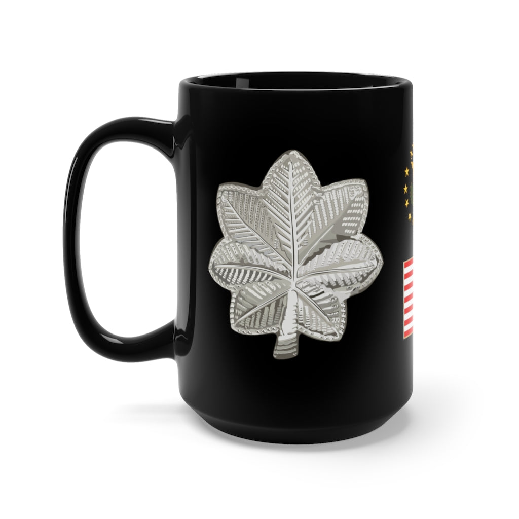 Black Mug 15oz - Army - Lieutenant Colonel - LTC - wo Txt V1