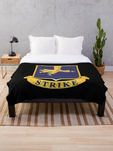 Load image into Gallery viewer, Army - 502nd Infantry Regt - DUI wo txt Throw Blanket
