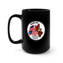 Load image into Gallery viewer, Black Mug 15oz - Berlin - Checkpoint Charlie - Round - Bright X 300
