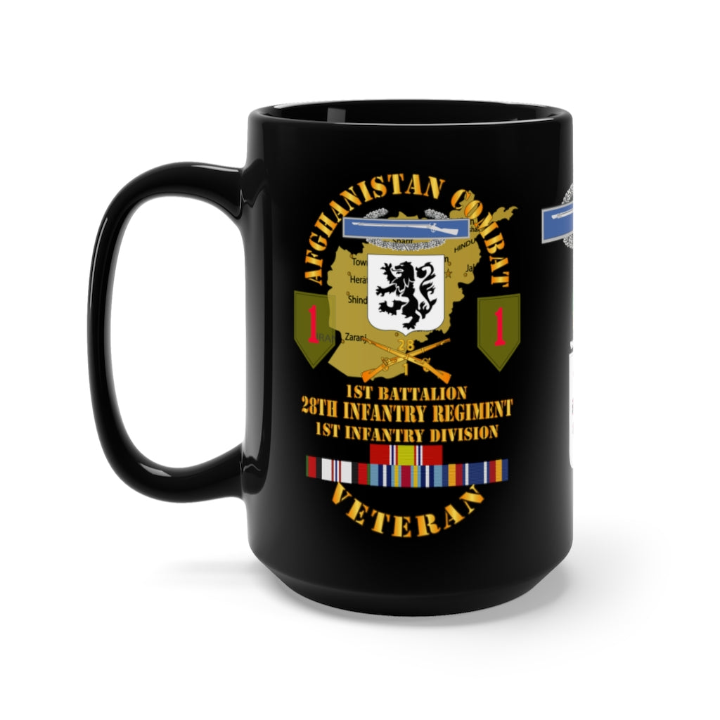 Black Coffee Mug 15oz - Army - Afghanistan War Veteran