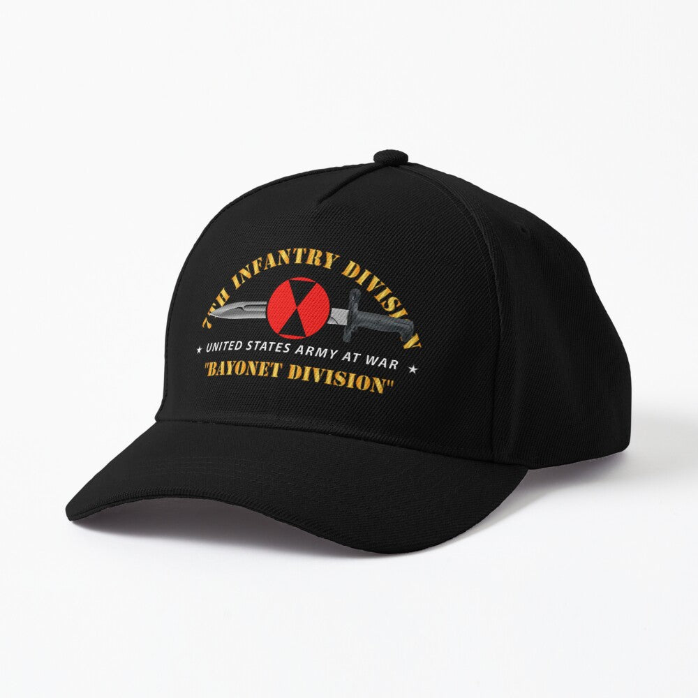 Baseball Cap - Army - 7th Infantry Division - Bayonet Division - Film to Garment (FTG)