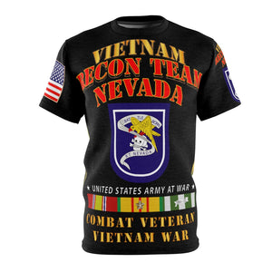 All Over Printing - Army - Special Forces - Recon Team - Nevada with Rappel Infiltration with Vietnam War Ribbons