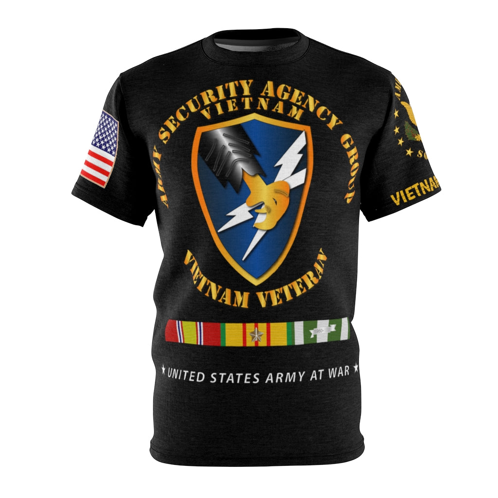 All Over Printing - Army - Army Security Agency (ASA) Vietnam Veteran - Always Vigilant