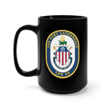 Load image into Gallery viewer, Black Mug 15oz - Navy - USS Fort Lauderdale (LPD-28) wo Txt X 300
