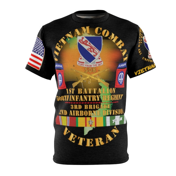 All Over Printing - Vietnam Combat Veteran - 1st Battalion, 508th Infantry Regiment, 3rd Brigade,  82nd Airborne Division