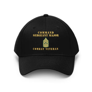 Army - Command Sergeant Major - CSM - Combat Veteran - Hats