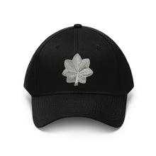 Load image into Gallery viewer, Twill Hat -  Army - Lieutenant Colonel - LTC - wo Txt V1- Embroidery
