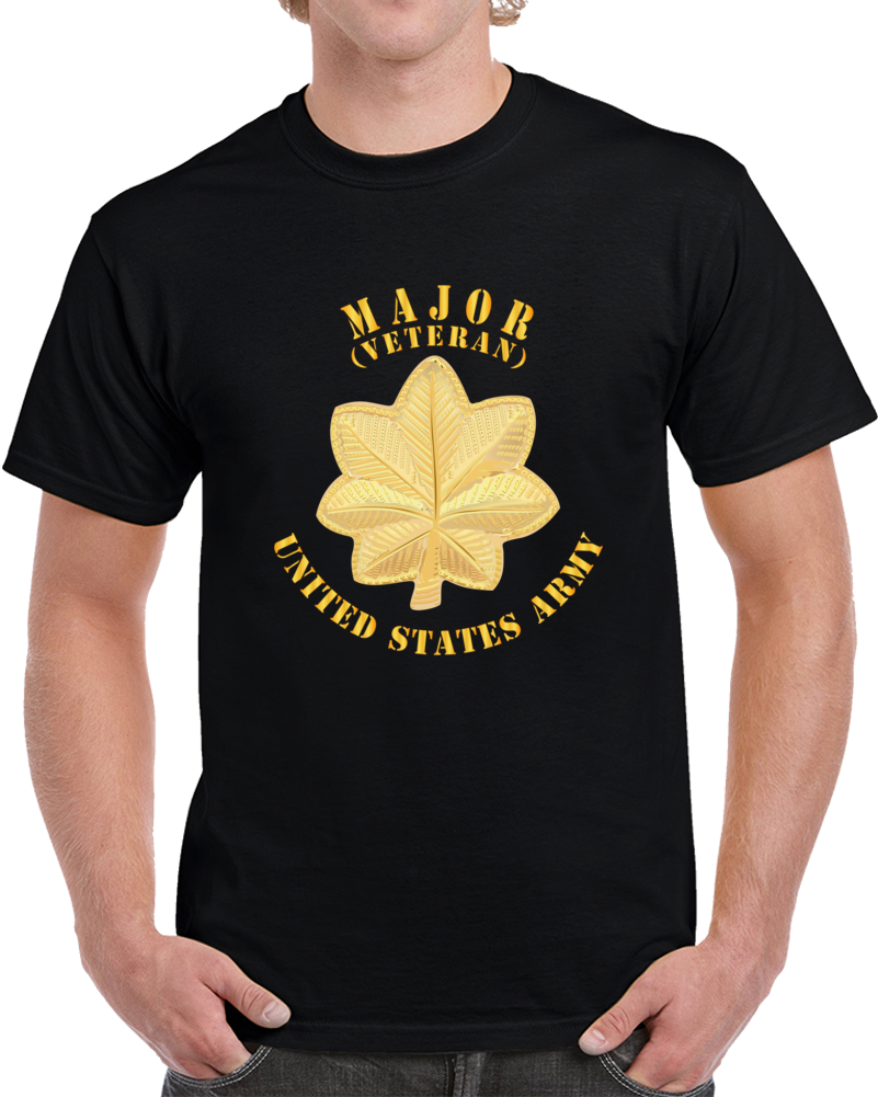 Army - Major - Maj - Veteran - V1 Classic T Shirt