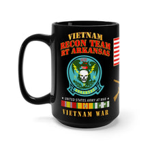 Load image into Gallery viewer, Black Mug 15oz - RECON TEAM - Recon Team Arkansas - Dragon - Vietnam - Com
