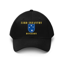 Load image into Gallery viewer, Twill Hat - Army - 23rd Infantry Division - Hat - Embroidery
