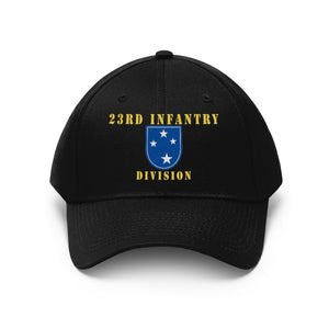 Twill Hat - Army - 23rd Infantry Division - Hat - Embroidery