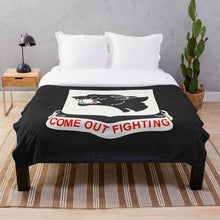 Load image into Gallery viewer, Army - 761st Tank Battalion - Black Panthers wo Txt Throw Blanket
