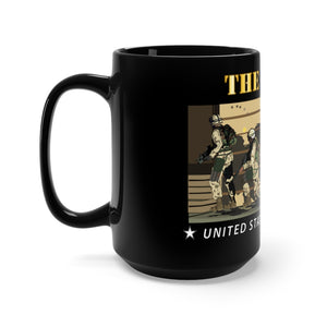 Black Mug 15oz - Army - The Stack - Breaching - CQB Entry - Iraq War Vet